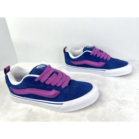 Vans Knu Skool Sneakers Shoes Vibrant Blue Purple White Mens Size 7.5 / Womens 9 main image 9